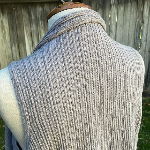 New York & Co. Street Wear Open Front Dun Cardigan Women's Size Large - Picture 5 of 10